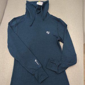 Long Top/Dress - Dark green